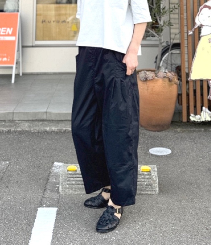 chloro sister  40綾ダンプ タックパンツ（ブラック） CS3420  #chloro sister_toujours ensemble