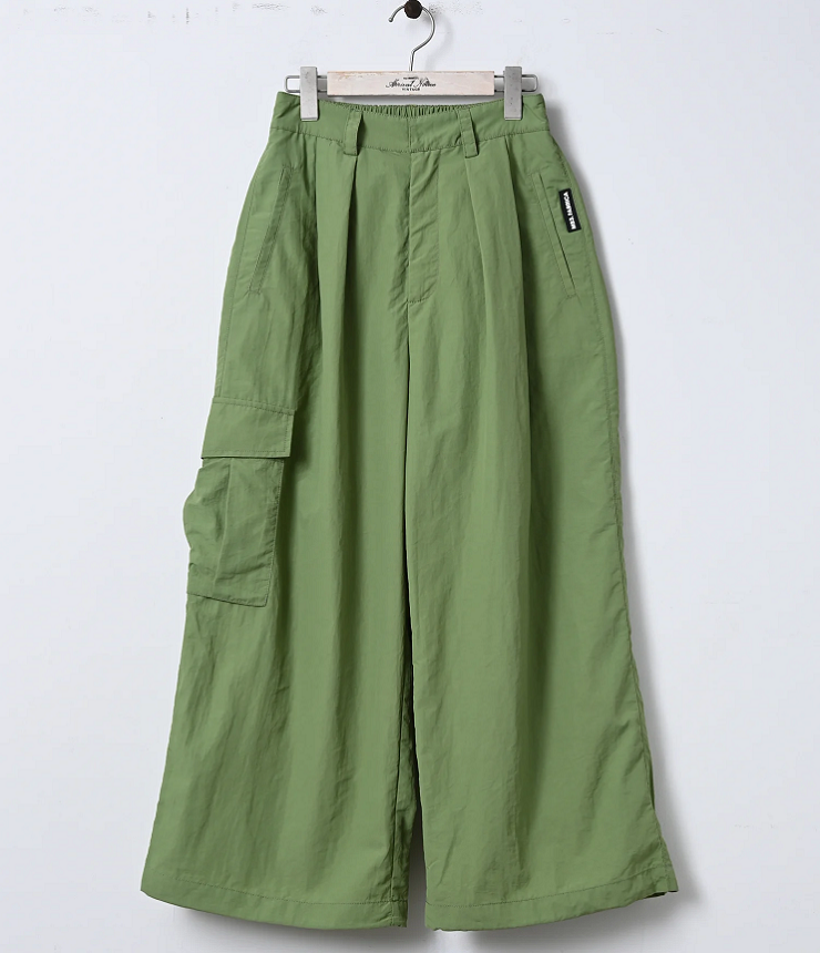 M53.　MILITARY BAGGY PANTS ミリタリーバギーパンツ（オリーブ）ユニセックス　MP-061