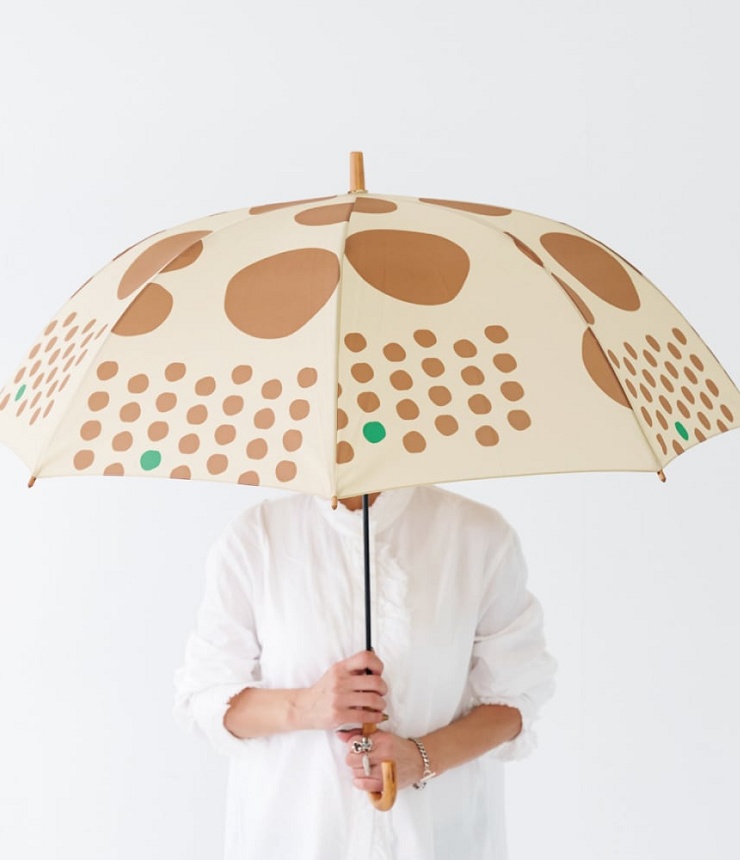 392plusm　雨傘 長傘 手開き maru（60センチ）