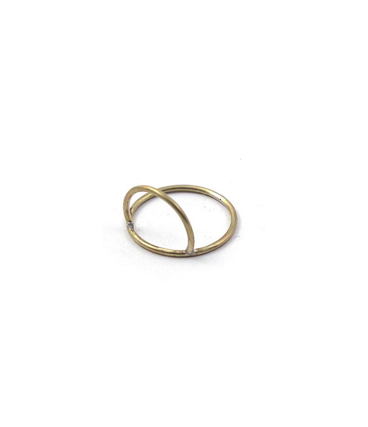maitri　Ring スタンドサークルリング（真鍮）