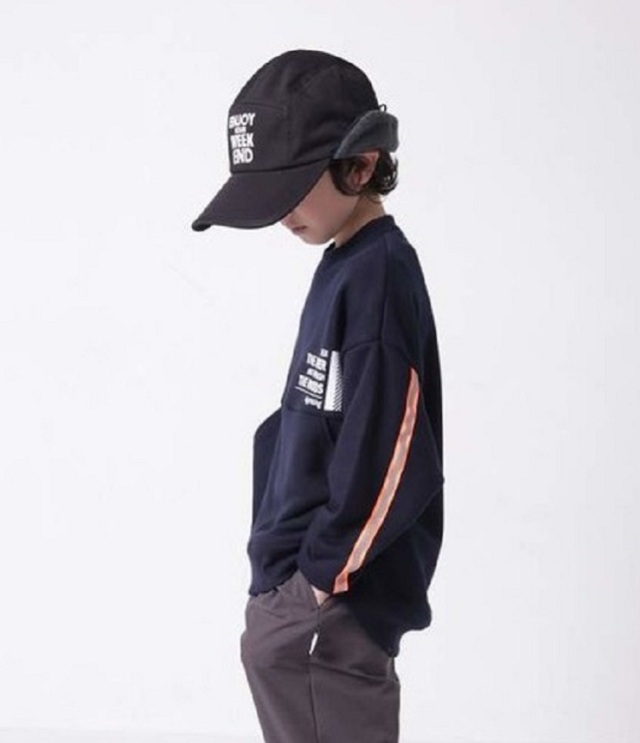 【50%OFF】highking　light sweat　ライトスウェット　ネイビー（120センチ）