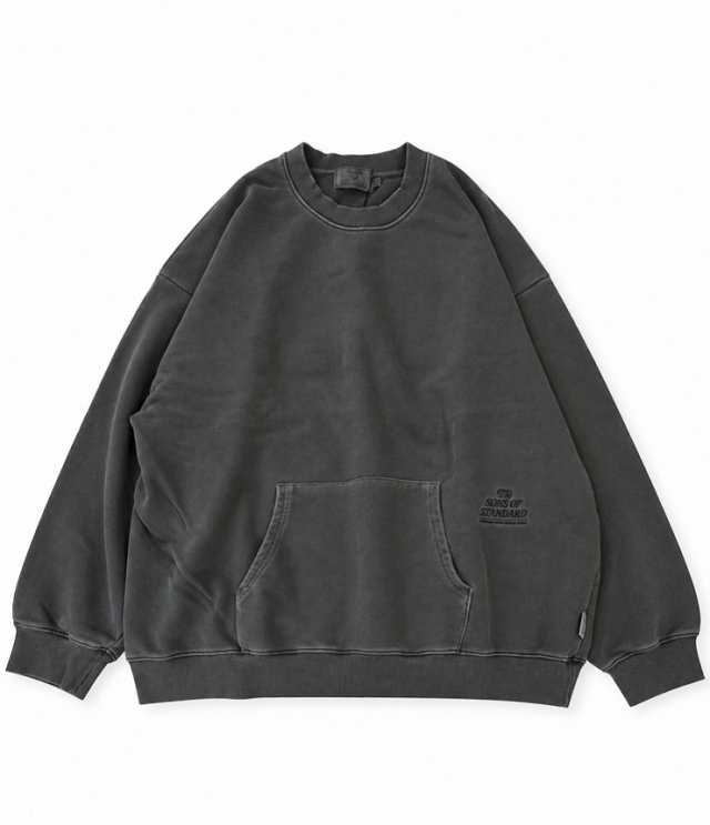 SONS OF STANDARD　haze sweat ハゼ スウェット　スミクロ（160～170センチ）  1262-2009