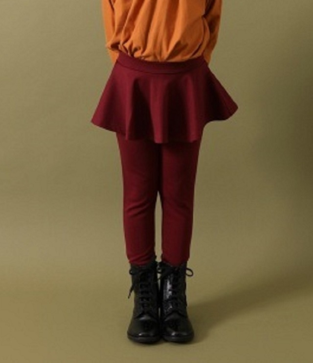 【50%OFF】toitoitoi!　マニフィカパンツ　バーガンディ（90センチ）