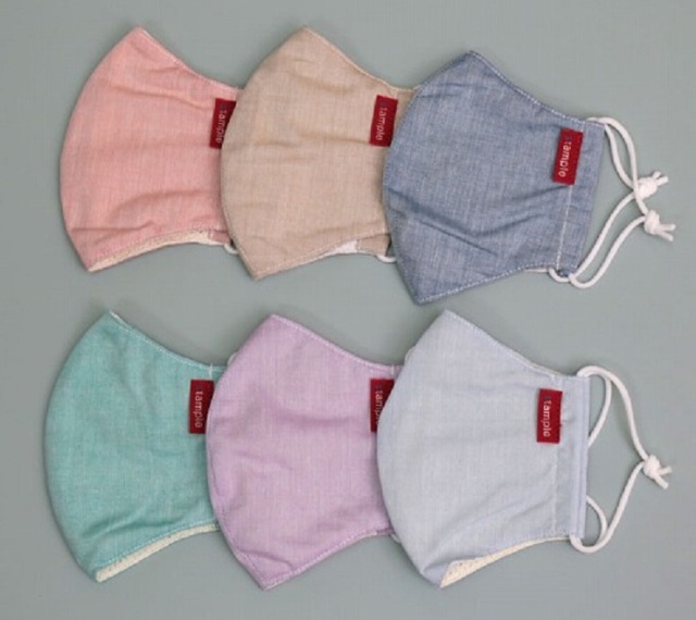 【30%OFF】stample  涼しい シャンブレーキッズマスク（Kids）