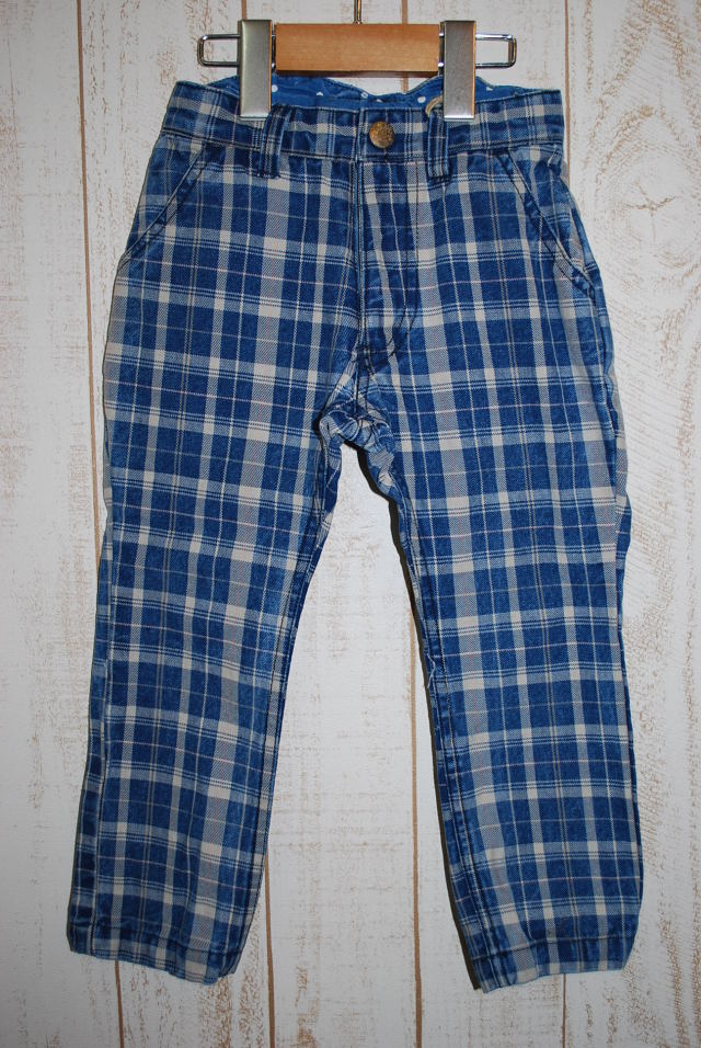 【80%OFF】FABRIQ ジョッパーズパンツ　ライトブルー（110センチ）