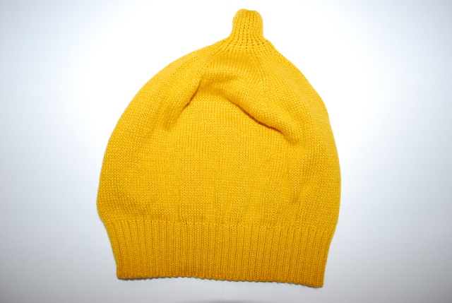 【70%OFF】akala ono　トンガリボウシ　マスタード（54センチ）