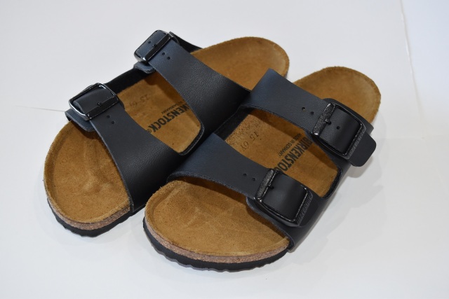 【30%OFF】BIRKENSTOCK ARIZONA（アリゾナ） ビルコフロー/BLACK（20.5センチ）