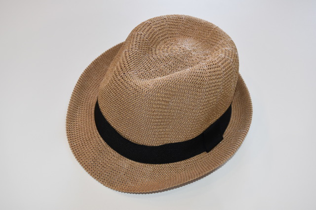 【70%OFF】６°vocaLe　ストローハット　ベージュ×ブラック（Kids）