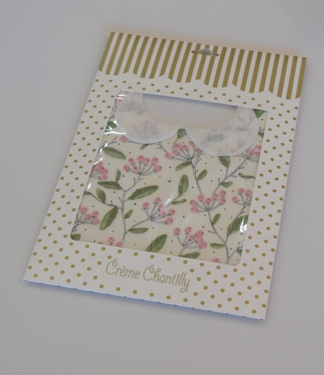 【40%OFF】Creme Chantilly  木の実チュール衿スタイ #WHIP CREAM_Creme Chantilly
