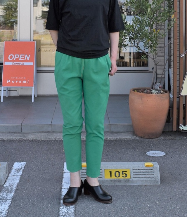 【50%OFF】DONEEYU  ドライタンブラートラックパンツ（グリーン）