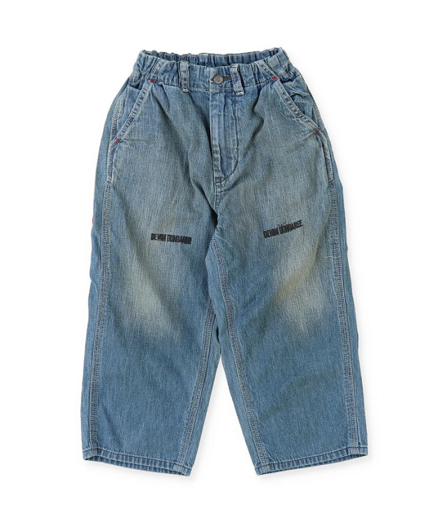 DENIM DUNGAREE　8OZデニム イージーパンツ　ブルー　22580600