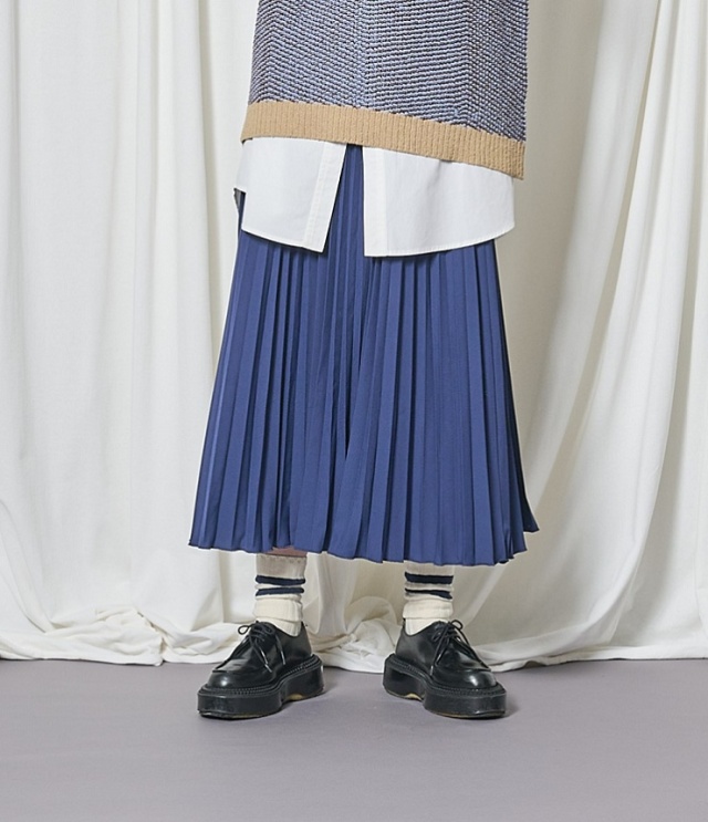 THOMAS MAGPIE プリーツ(ネイビー) 2261605