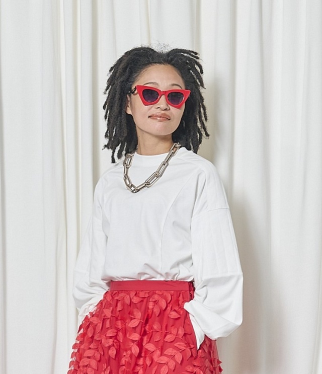 THOMAS MAGPIE ボリュームスリーブトップ(ホワイト) 2261801