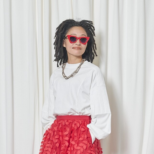 THOMAS MAGPIE ボリュームスリーブトップ(ホワイト) 2261801