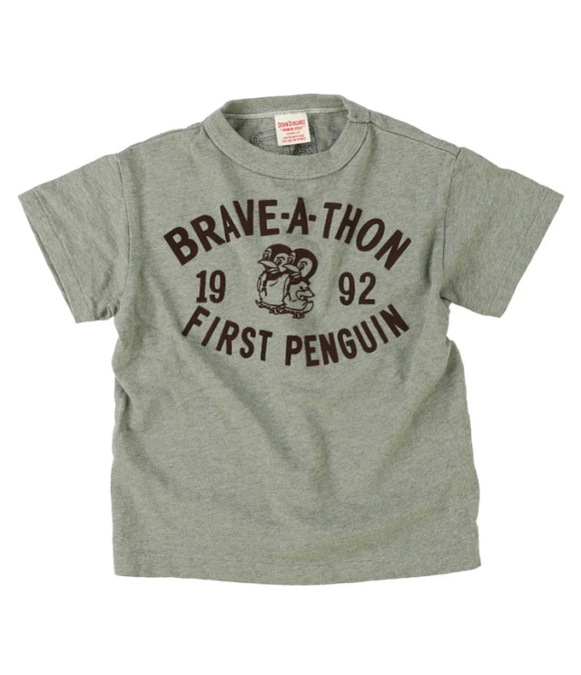 DENIM DUNGAREE　天竺 FIRST PENNIE TEE　ライトグリーン（105、115センチ）  22620400