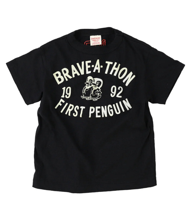 DENIM DUNGAREE　天竺 FIRST PENNIE TEE　ブラック（レディース）  22620400