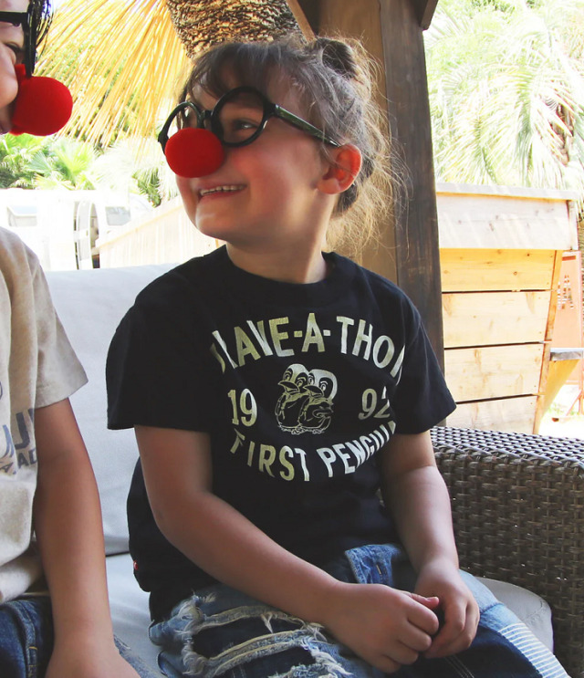 DENIM DUNGAREE　天竺 FIRST PENNIE TEE　ブラック（135センチ）  22620400