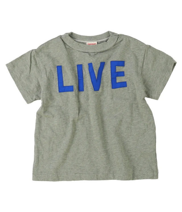 DENIM DUNGAREE　天竺 LIVE  TEE　ライトグリーン （105～125センチ）  22620408