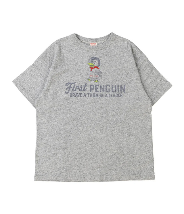 DENIM DUNGAREE　天竺 PENNIE TEE　グレー（レディース）  22620429