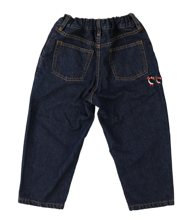 DENIM DUNGAREE　10oz デニム パンツ　ネイビー（105～125センチ）  22620631