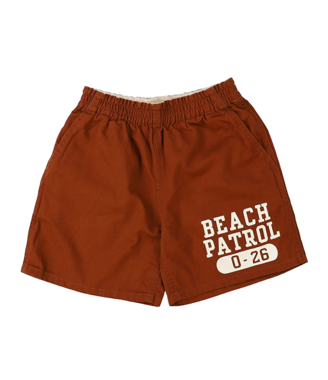 DENIM DUNGAREE ツイルイージー ショートパンツ ブラウン(105~125センチ) 22620632