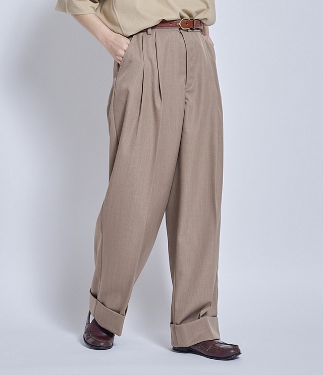 【先行予約】THOMAS MAGPIE　シャンブレーパンツ  2262313