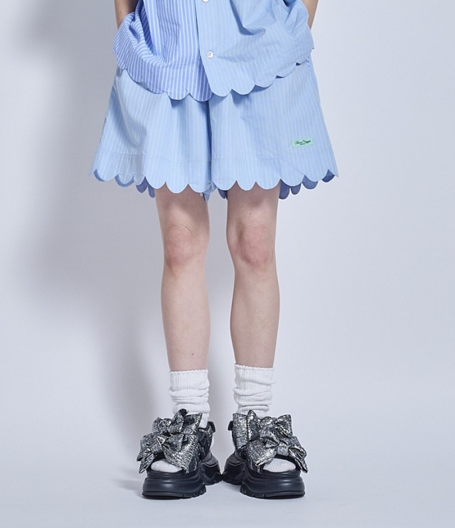 【先行予約】THOMAS MAGPIE　ストライプショートパンツ  2262314