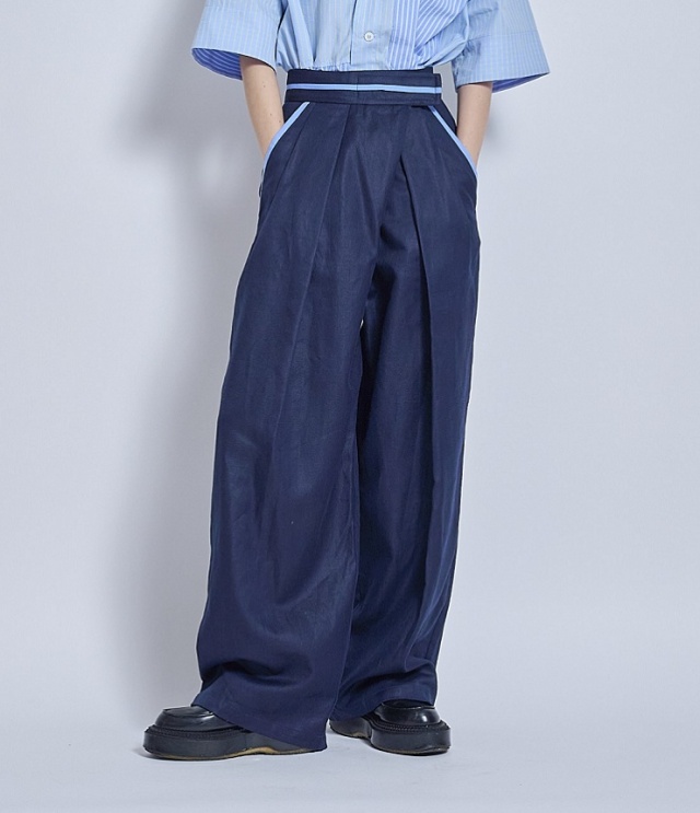 【先行予約】THOMAS MAGPIE　ヘリンボーンパンツ  2262318