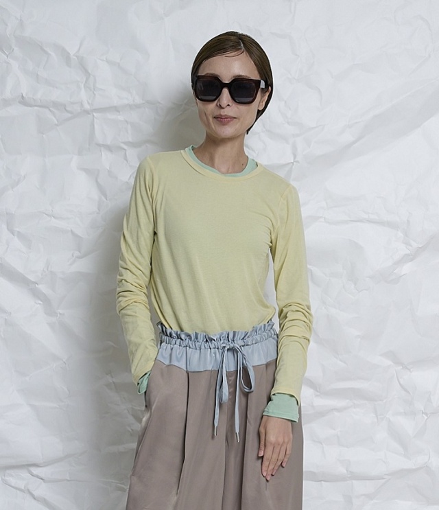 【先行予約】THOMAS MAGPIE　Jersey with spandex 長袖Tee  2271804