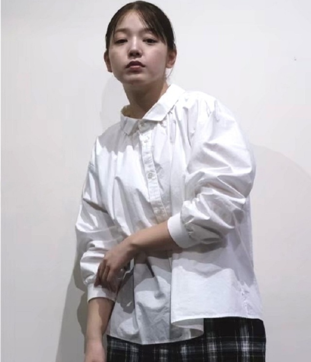 vent blanc　タイプライター 2WAY デザイン ブラウス（オフホワイト）VB261462