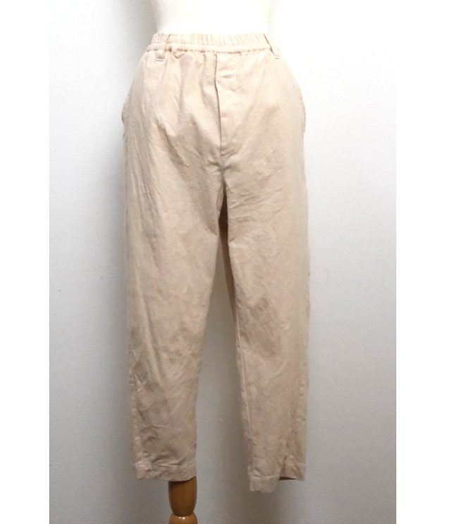 vent blanc コットンリネン ムラ糸 デニムパンツ(ベージュ)VBP261494