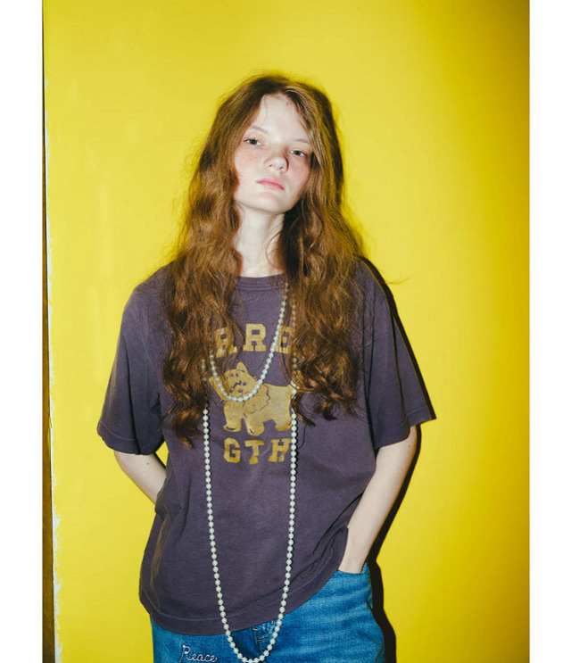 Go To Hollywood　天竺 ノーティCAT TEE　パープル（レディース）32620407