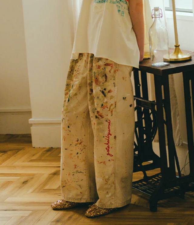 Go To Hollywood ワークパンツ ホワイト(レディース)32620606