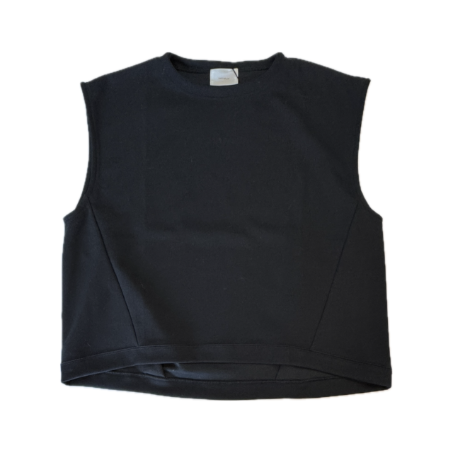 Sabbatum マスタリーコットン ダブルエアー タック ベスト(ブラック) SA-36214