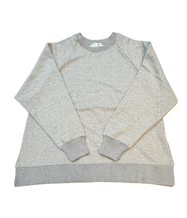 Sabbatum 30/-度詰裏毛 ラグラン ルーズ プルオーバー(グレー) SA-36303