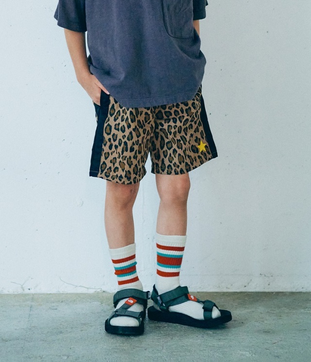 【50%OFF】６°vocaLe　パニーノショーツ　レオパード（120～140センチ）