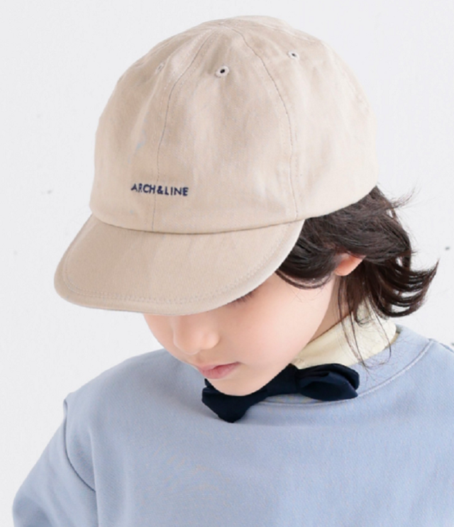【50%OFF】ARCH&LINE　COTTON TWILL CLUB CAP コットンツイル クラブ キャップ　ライトベージュ（54、57センチ）