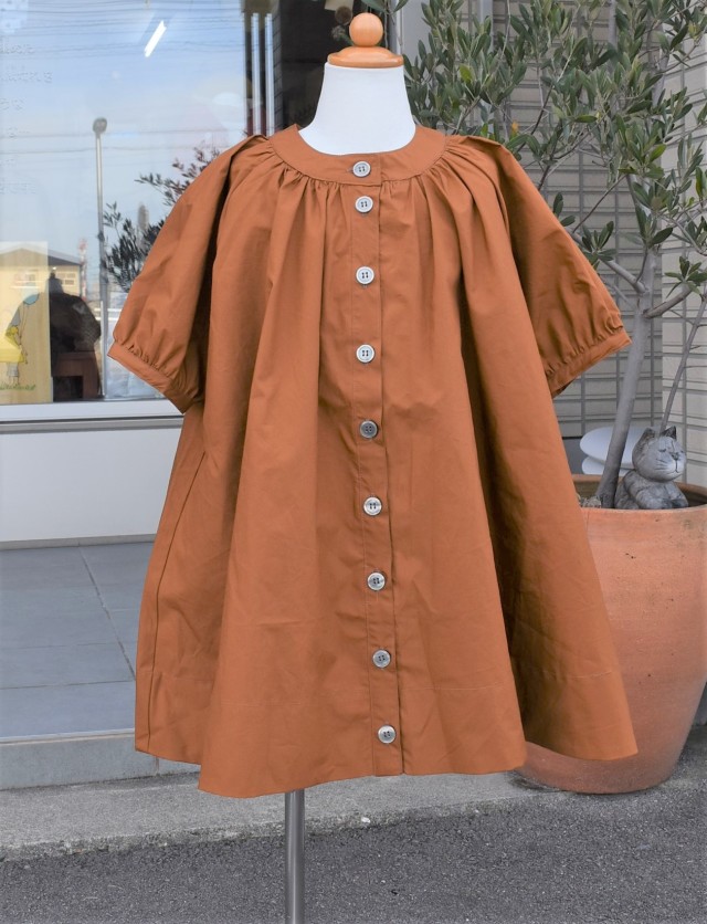 【60％OFF 】toitoitoi!　エヴァンワンピース　キャメル（110、130、140センチ）