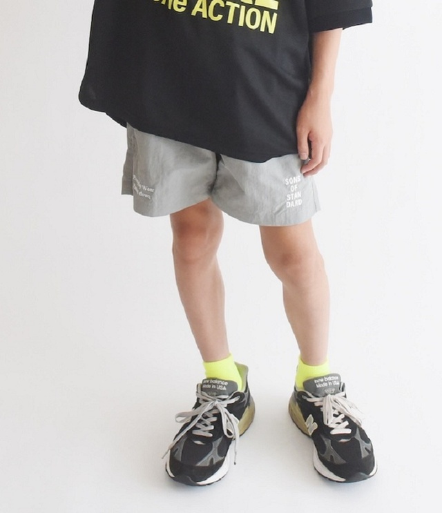 SONS OF STANDARD　スプラッシュショーツ 　グレー（150、160センチ）  1261-3004
