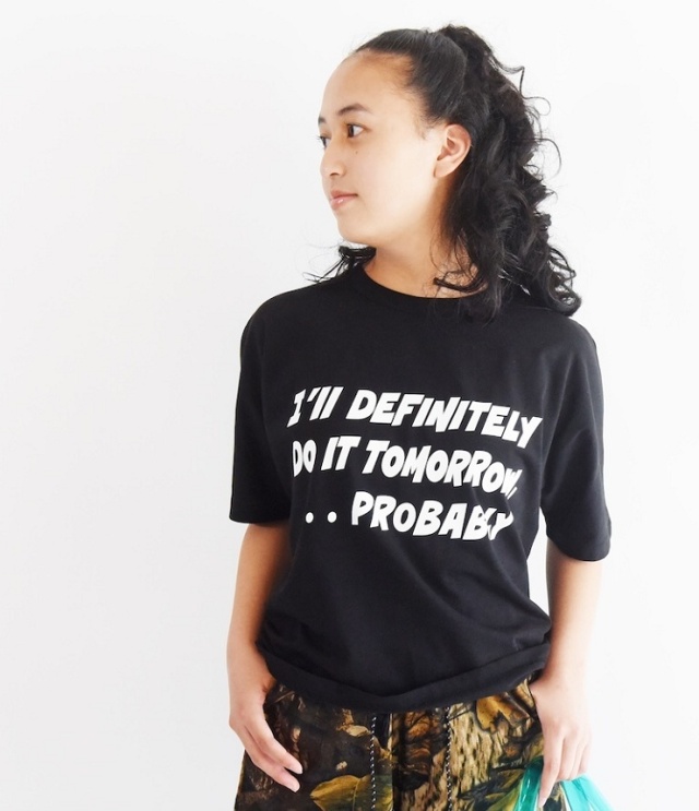 SONS OF STANDARD　クォータショートスリーブ　ブラック（160、170センチ）  1261-2008