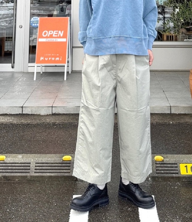 ESTROISLOSE　コンパクトギャバ パンツ（グレー）EB25420