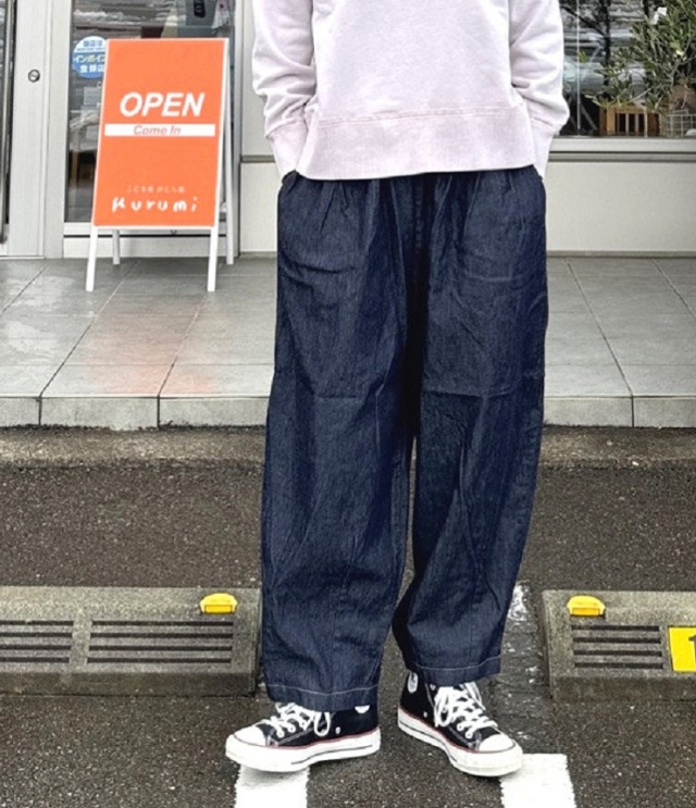 prit　6ozデニム ボールパンツ（ネイビー） P71617