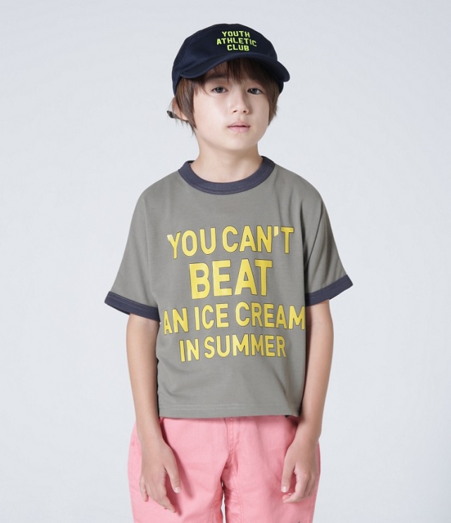 【50％OFF】highking　ice short sleeve　アイスショートスリーブ　カーキ（110センチ）