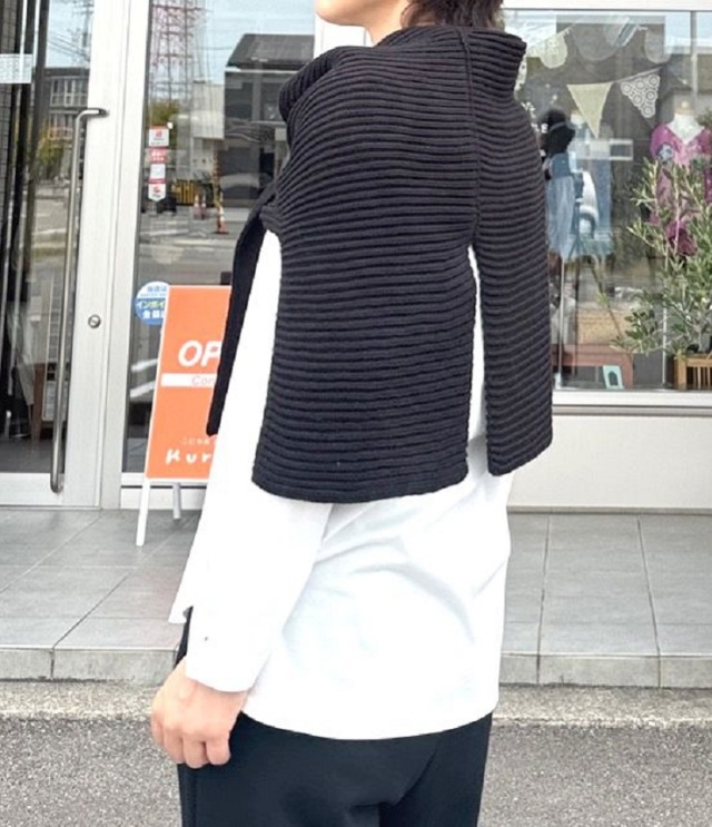 euphoric　Sailor Stole セーラー ストール（ブラック） EU-KN5308