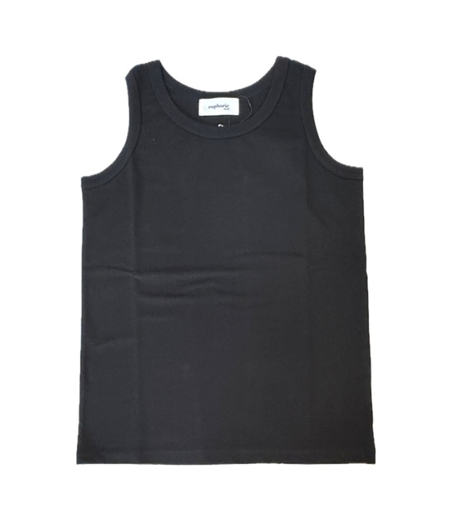 euphoric　Tank Top  タンクトップ（ブラック） EU-CT6112