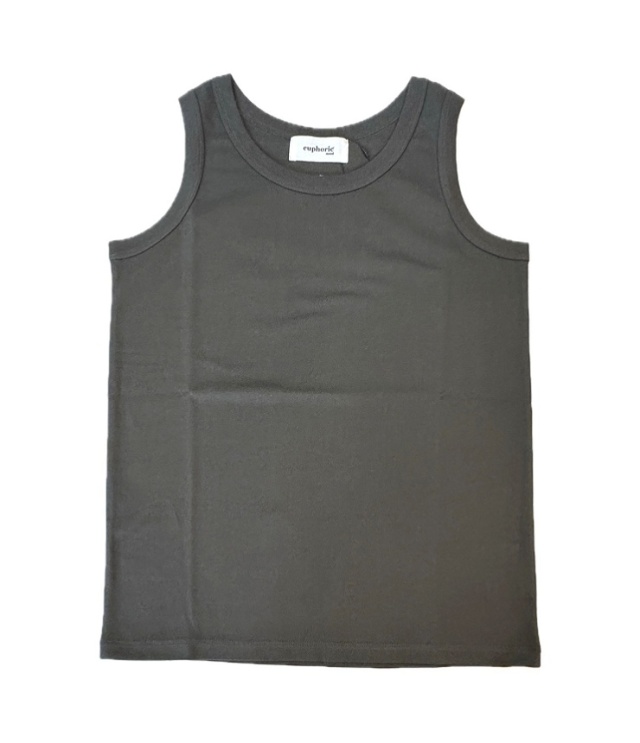 euphoric　Tank Top  タンクトップ（チャコール） EU-CT6112