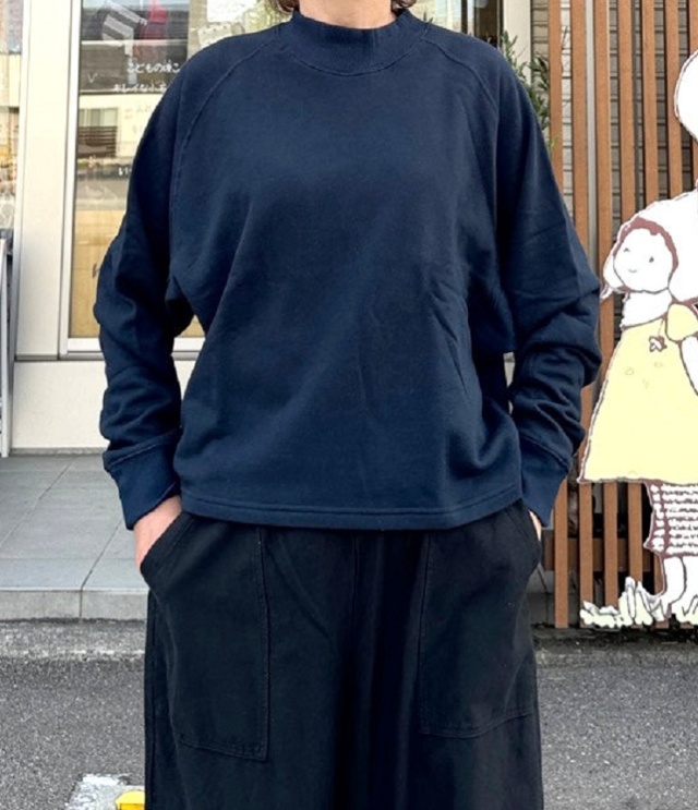 chloro sister  30/10裏毛 スウェット（ネイビー） CS7274  #chloro sister_toujours ensemble