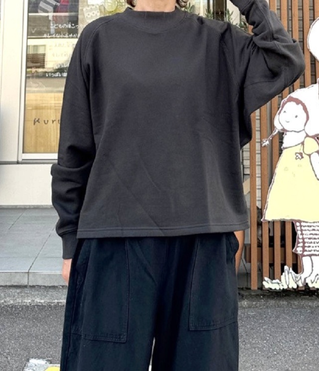 chloro sister  30/10裏毛 スウェット（チャコール） CS7274  #chloro sister_toujours ensemble