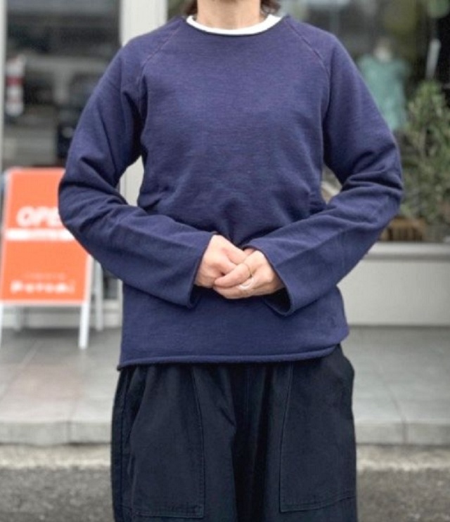 Go To Hollywood　裏毛 ラグラン プルオーバー　ネイビー（レディース）32580413