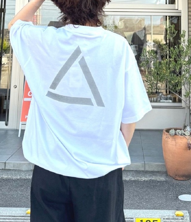 M53.　ドローコード Tシャツ（ホワイト）ユニセックス　MC-108